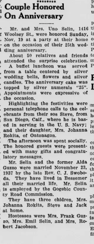 other Newspaper clipping from Nov 29, 1962 5769461