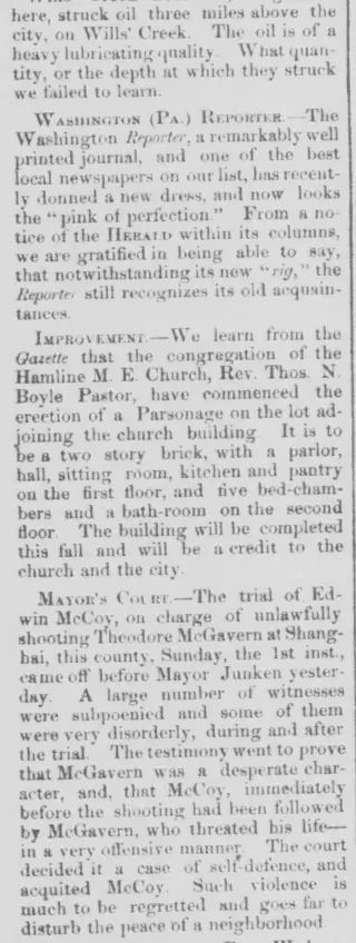 other Newspaper clipping from Jul 11, 1866 5769486