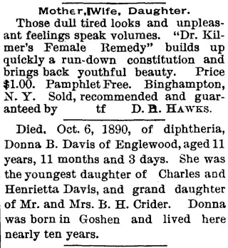 other Newspaper clipping from Oct 23, 1890 5769501