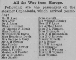 other Newspaper clipping from Nov 24, 1890 5769504