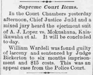 Crime Newspaper clipping from Jan 26, 1892 5769586