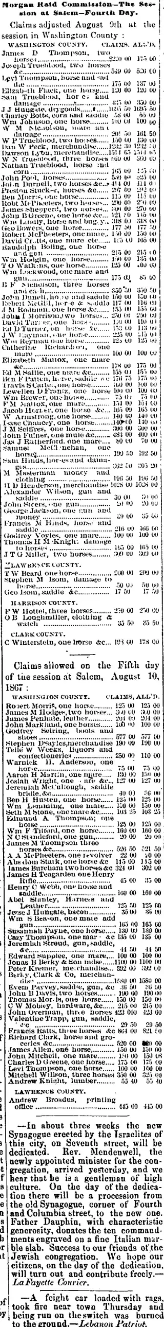 other Newspaper clipping from Aug 11, 1867 5769614