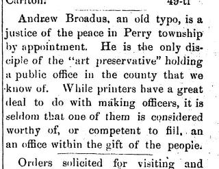 other Newspaper clipping from Jan 15, 1876 5769619