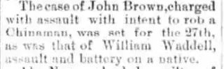 Crime Newspaper clipping from Aug 22, 1896 5769658