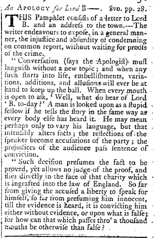 other Newspaper clipping from Jan 13, 1768 5769751
