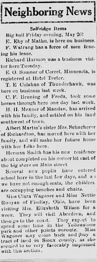 General news Newspaper clipping from May 26, 1916 5769908