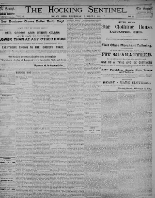 other Newspaper clipping from Aug 3, 1882 5769917