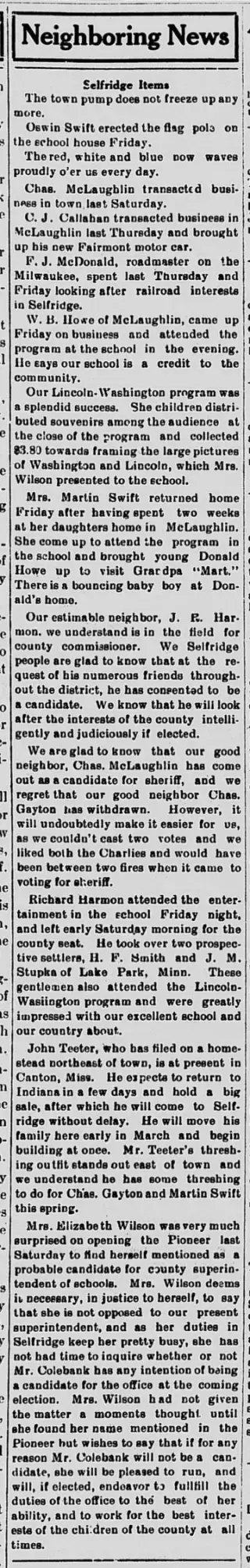 other Newspaper clipping from Feb 25, 1916 5769919