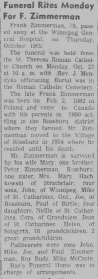 other Newspaper clipping from Oct 26, 1961 5769958