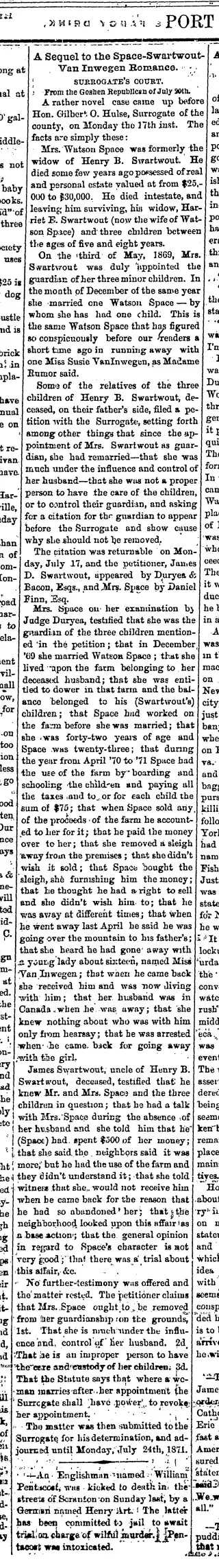 other Newspaper clipping from Jul 20, 1871 5770007