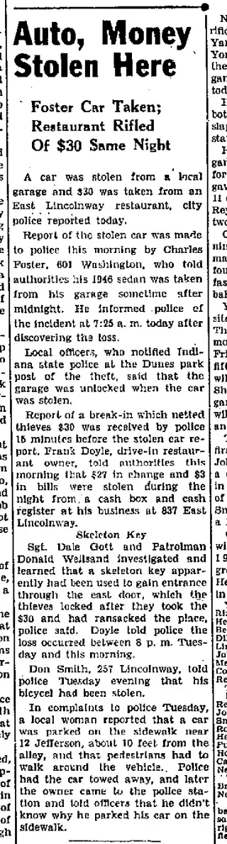 Business Newspaper clipping from Oct 5, 1949 5770096