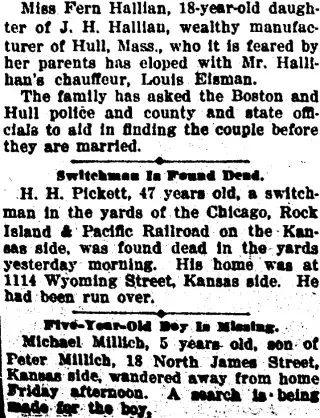 other Newspaper clipping from Jul 6, 1914 5770157