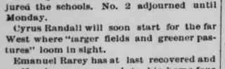 other Newspaper clipping from Feb 19, 1881 5770225