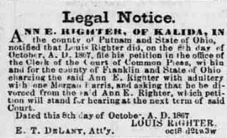 other Newspaper clipping from Oct 29, 1867 5770234