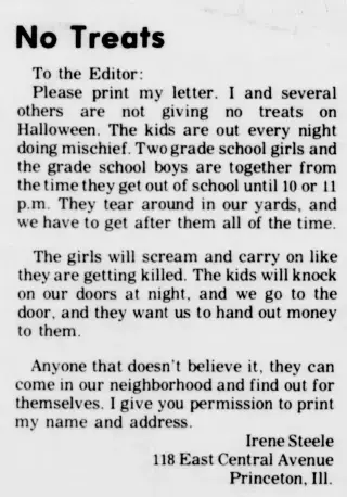 other Newspaper clipping from Oct 24, 1972 5770245