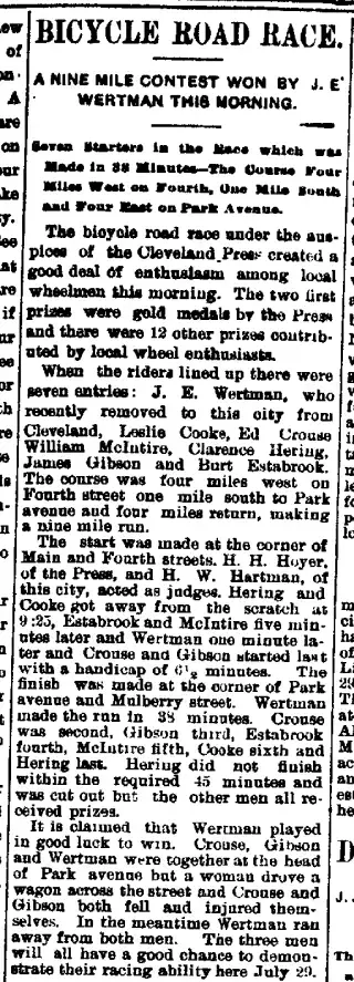 other Newspaper clipping from May 30, 1895 5770581