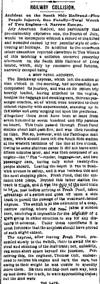 other Newspaper clipping from Jul 5, 1872 5770596