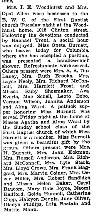 other Newspaper clipping from May 7, 1939 5770830