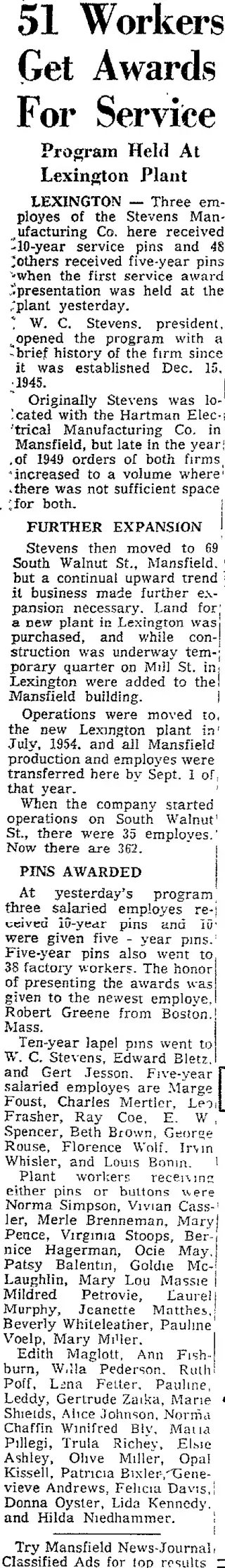 other Newspaper clipping from Nov 30, 1956 5770916