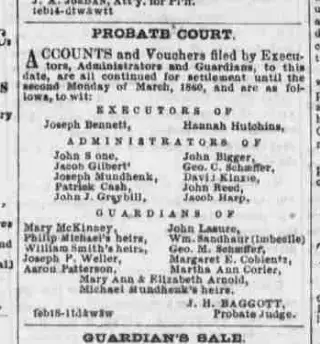 other Newspaper clipping from Feb 28, 1860 5771030
