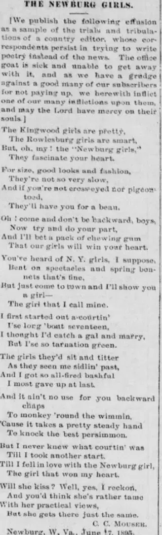 other Newspaper clipping from Jul 4, 1895 5771075