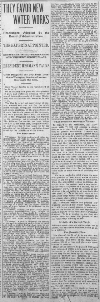 General news Newspaper clipping from Dec 22, 1895 5771097