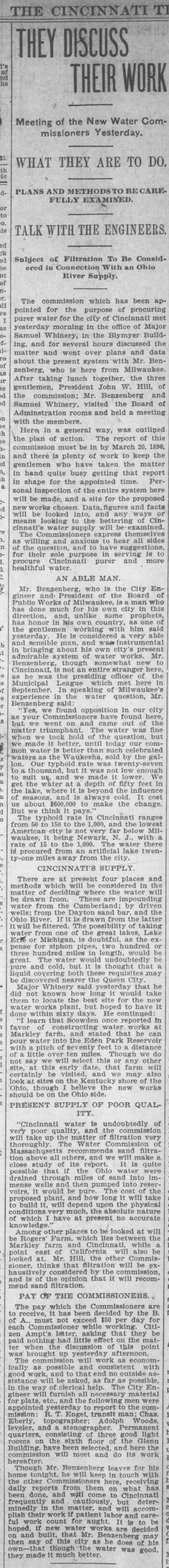 General news Newspaper clipping from Dec 29, 1895 5771134
