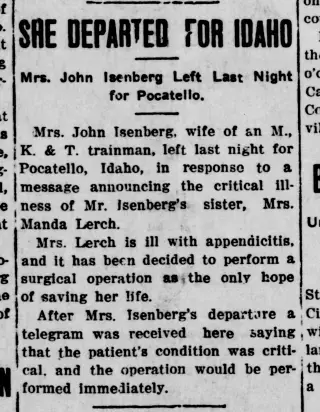 other Newspaper clipping from Feb 10, 1911 5771208