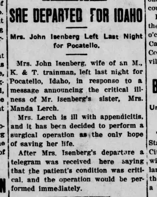 other Newspaper clipping from Feb 10, 1911 5771211