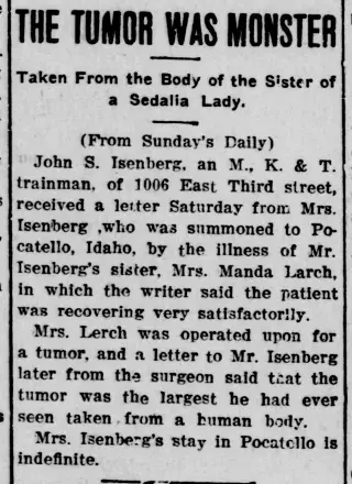 other Newspaper clipping from Feb 24, 1911 5771220