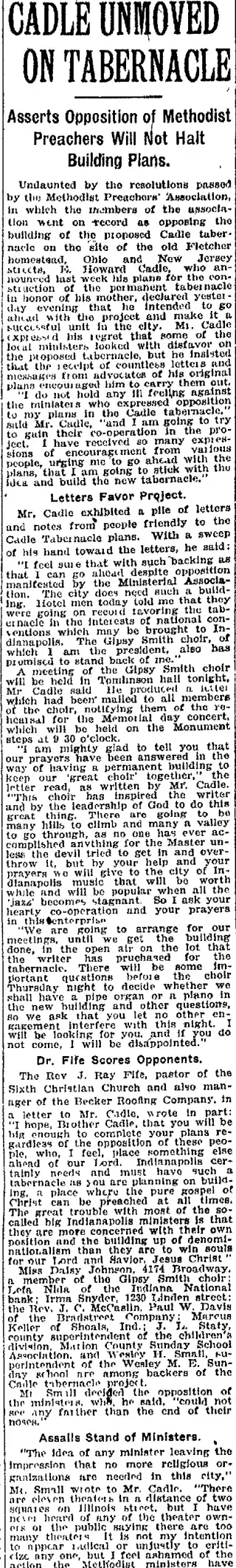 other Newspaper clipping from May 26, 1921 5771370