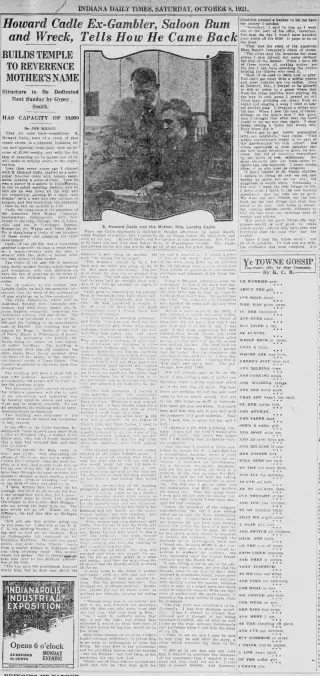 other Newspaper clipping from Oct 8, 1921 5771400