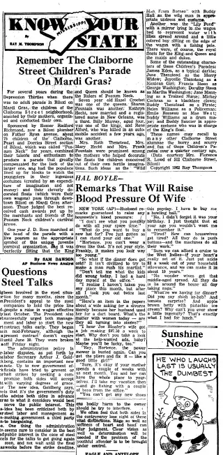 other Newspaper clipping from Mar 6, 1962 5771419