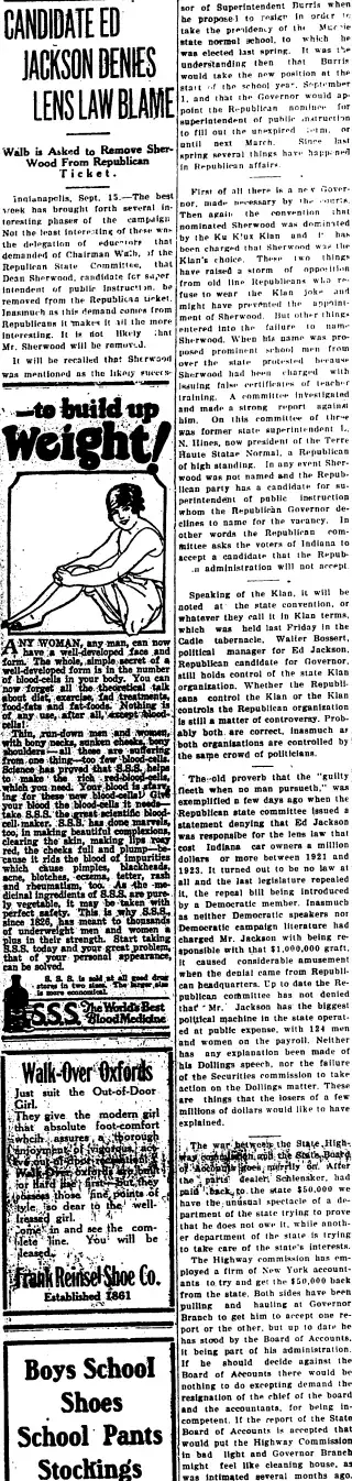other Newspaper clipping from Sep 15, 1924 5771491