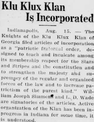other Newspaper clipping from Aug 15, 1921 5771533