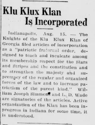other Newspaper clipping from Aug 15, 1921 5771536