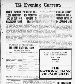 other Newspaper clipping from Sep 17, 1918 5771571