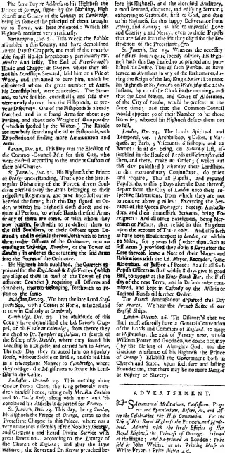 other Newspaper clipping from Dec 22, 1688 5771702