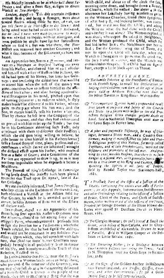 other Newspaper clipping from Aug 16, 1681 5771890