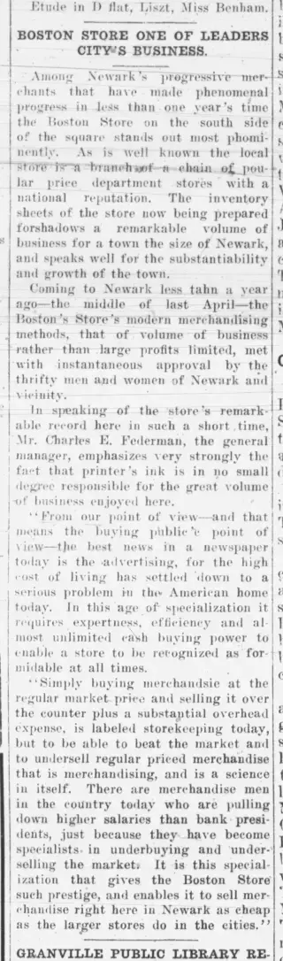 other Newspaper clipping from Feb 15, 1917 5771939