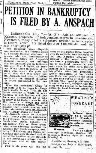 other Newspaper clipping from Jul 7, 1930 5771973