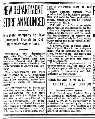 other Newspaper clipping from Aug 3, 1928 5771980