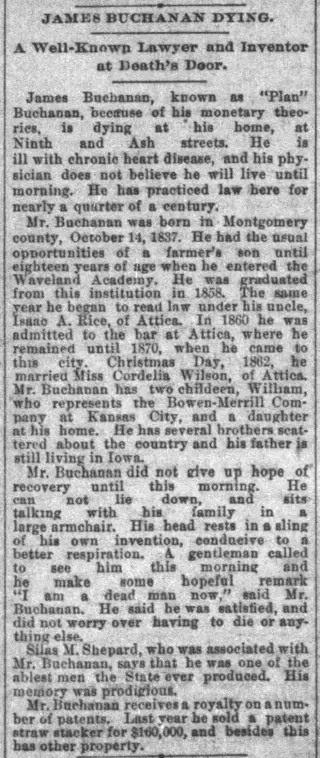 other Newspaper clipping from Jan 5, 1894 5772087