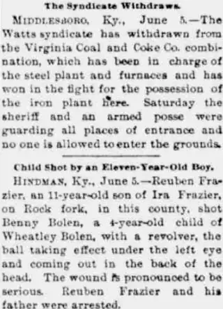 other Newspaper clipping from Jun 5, 1899 5772139