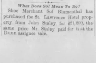 other Newspaper clipping from Nov 1, 1888 5772354