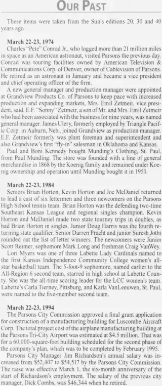 Sports Newspaper clipping from Mar 22, 2014 5772392