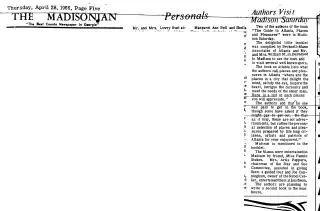 other Newspaper clipping from Apr 28, 1966 5772487