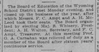 General news Newspaper clipping from Apr 17, 1895 5772495