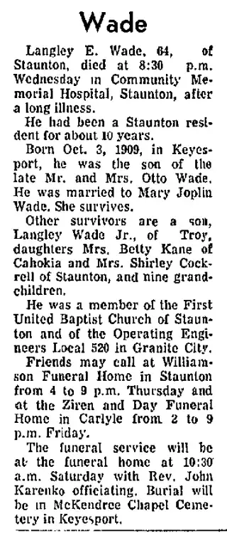 other Newspaper clipping from Apr 18, 1974 5772498