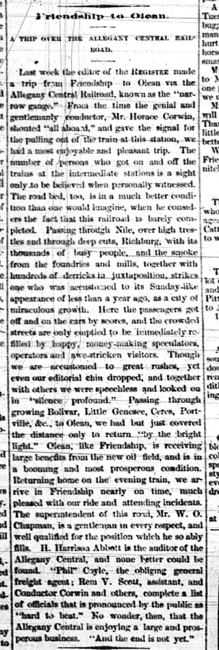 other Newspaper clipping from Nov 17, 1881 5772522